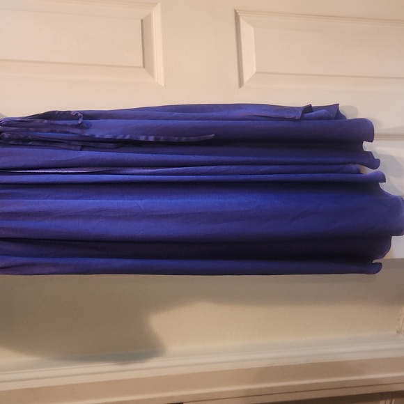 MAEVE by Anthropologie Purple Wrap Dress Sz Large NEW Never Worn, No Tags - Picture 2 of 11